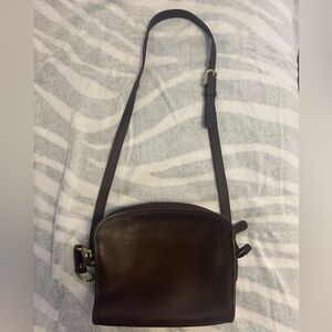 Coach Brown Leather Shoulder Bag